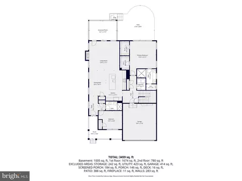 Floorplan - 2605 Broadleaf Dr, Frederick, MD 21702 photo 2 of 4