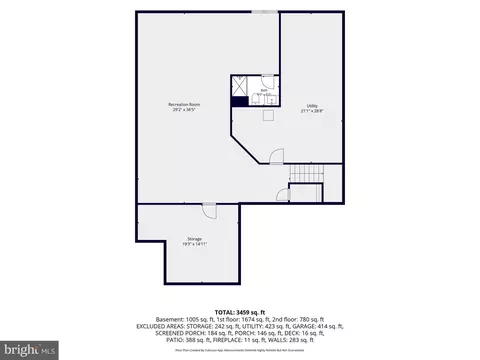 Floorplan - 2605 Broadleaf Dr, Frederick, MD 21702 photo 1 of 4