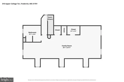 Floorplan - 310 Upper College Ter, Frederick, MD 21701 photo 4 of 7