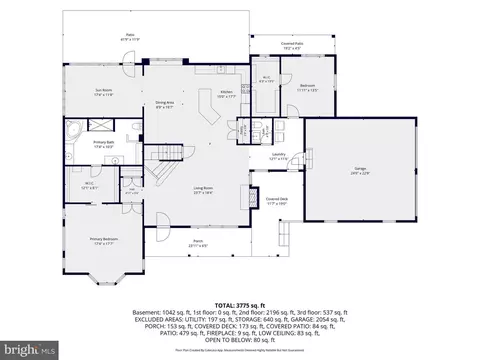 Floorplan - 12245 Warner Rd, Keymar, MD 21757 photo 1 of 4