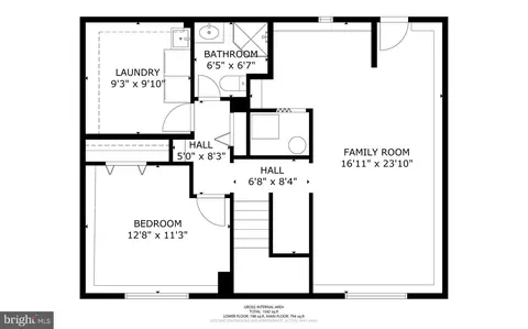 Floorplan - 903 Chestnut St, Frederick, MD 21703 photo 2 of 3