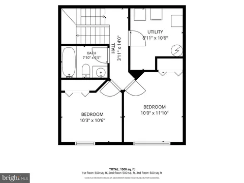 Floorplan - 4967 Clarendon Ter, Frederick, MD 21703 photo 2 of 4