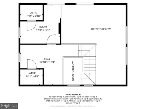 Floorplan - 8051 Old Receiver Rd, Frederick, MD 21702 photo 2 of 3