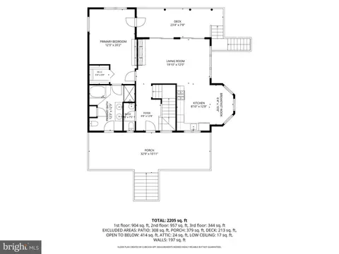 Floorplan - 8051 Old Receiver Rd, Frederick, MD 21702 photo 1 of 3