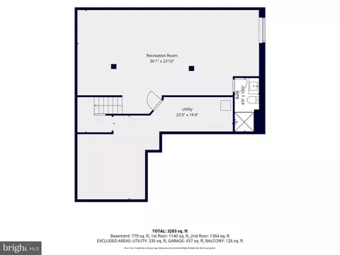 Floorplan - 7319 Dolomite Rd, Frederick, MD 21701 photo 3 of 4