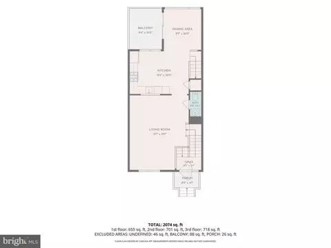 Floorplan - 1904 Fieldstone Way, Frederick, MD 21702 photo 2 of 4