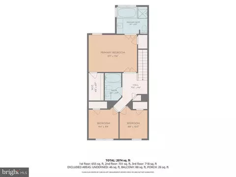 Floorplan - 1904 Fieldstone Way, Frederick, MD 21702 photo 3 of 4