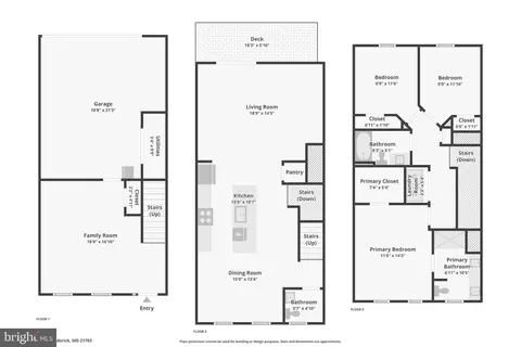 Floorplan - 7029 Freedom, Frederick, MD 21703 photo 2 of 2