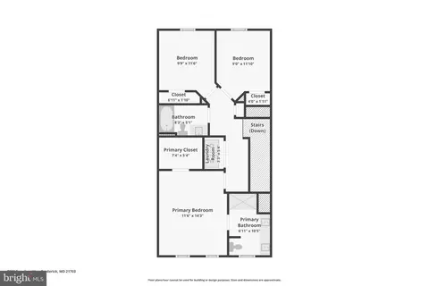 Floorplan - 7029 Freedom, Frederick, MD 21703 photo 1 of 2