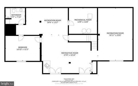 Floorplan - 14520 Ridenour Rd, Smithsburg, MD 21783 photo 1 of 4