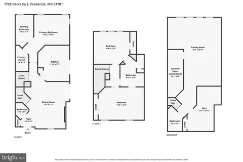 Floorplan - 1728 Derrs Sq E, Frederick, MD 21701 photo 1 of 4