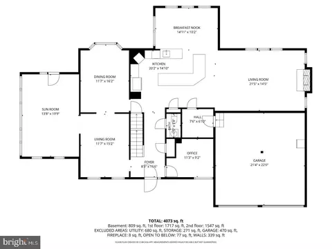 Floorplan - 2231 W Greenleaf Dr, Frederick, MD 21702 photo 1 of 4