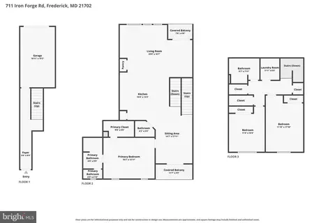 Floorplan - 711 Iron Forge Rd #28, Frederick, MD 21702 photo 3 of 3