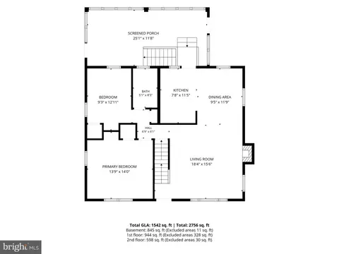 Floorplan - 407 Biggs Ave, Frederick, MD 21702 photo 1 of 4