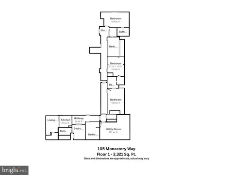 Floorplan - 105 Monastery Way, Swanton, MD 21561 photo 1 of 2