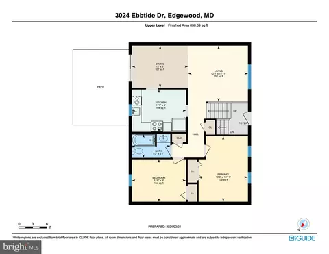 Floorplan - 3024 Ebbtide Dr, Edgewood, MD 21040 photo 2 of 3