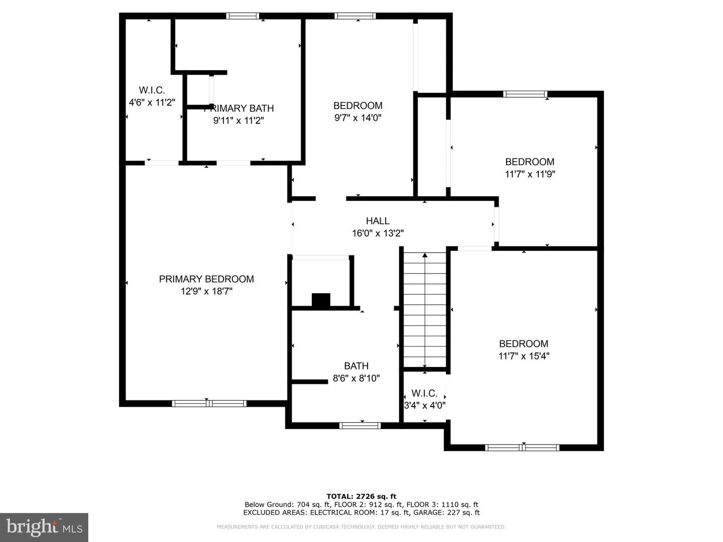 Floorplan - 3301 Trellis Ln, Abingdon, MD 21009 photo 2 of 7