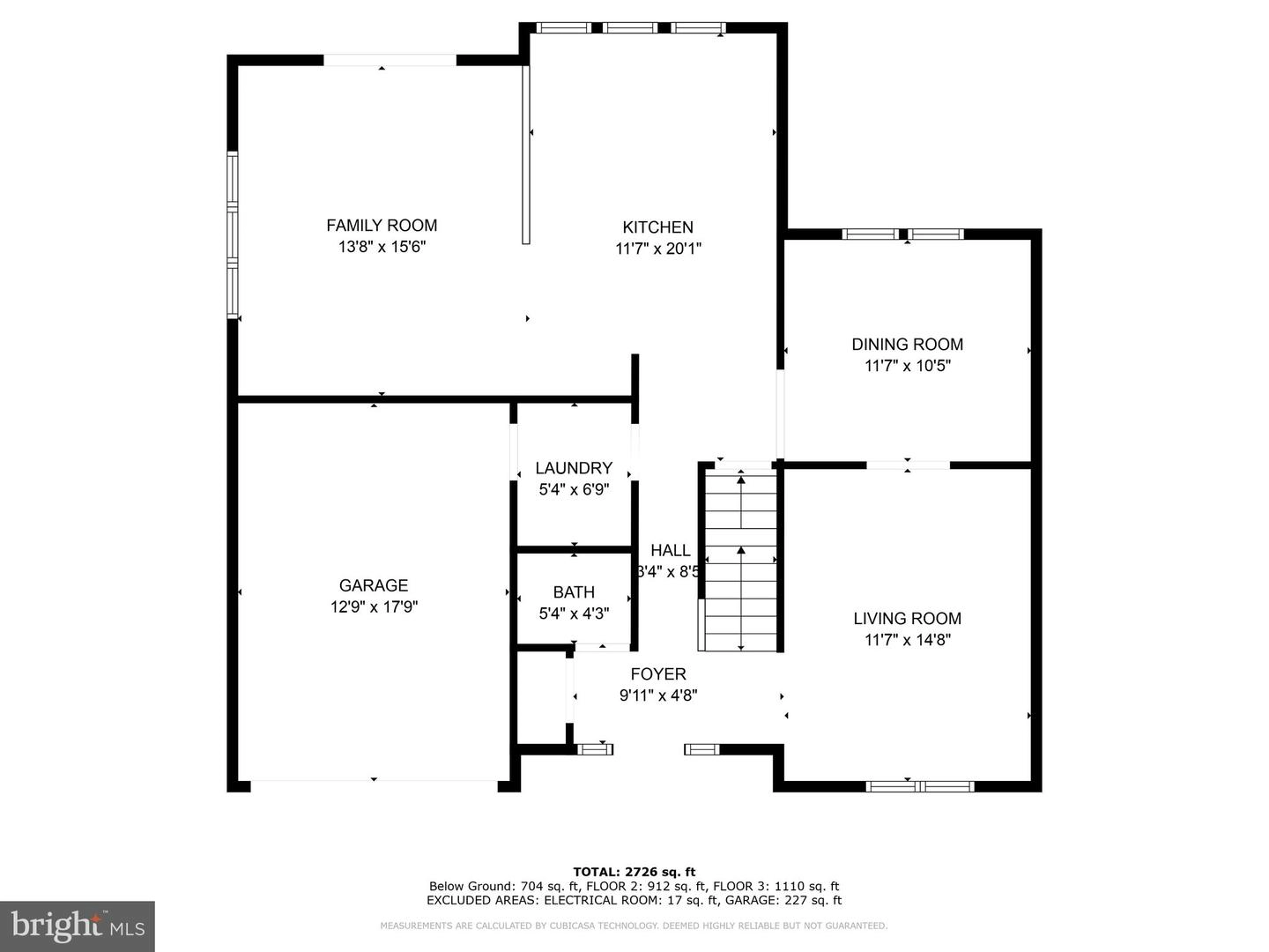 Floorplan - 3301 Trellis Ln, Abingdon, MD 21009 photo 1 of 7