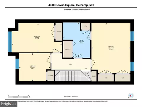 Floorplan - 4310 Downs Sq, Belcamp, MD 21017 photo 2 of 2