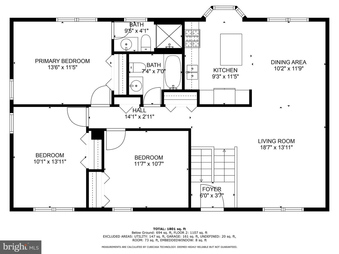 Floorplan - 213 Chell Rd, Joppa, MD 21085 photo 1 of 2