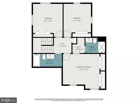 Floorplan - 3708 Denton Ct, Abingdon, MD 21009 photo 2 of 3