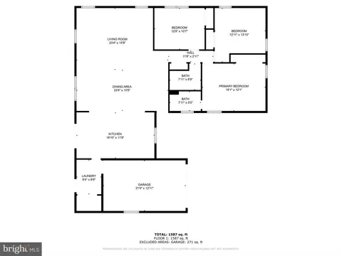 Floorplan - 421 Haverhill Rd, Joppa, MD 21085 photo 1 of 1