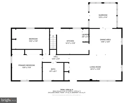 Floorplan - 2000 Cherry Rd, Edgewood, MD 21040 photo 1 of 2