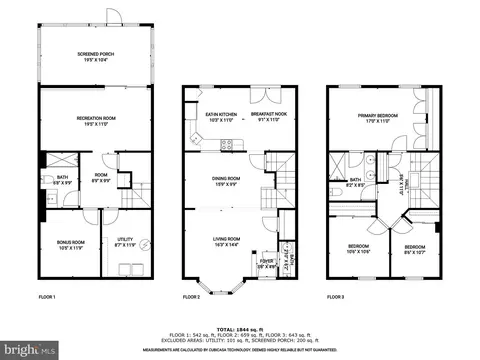 Floorplan - 3939 Bush Ct, Abingdon, MD 21009 photo 7 of 7