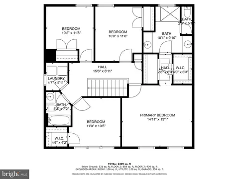 Floorplan - 2517 Easy St, Fallston, MD 21047 photo 2 of 4