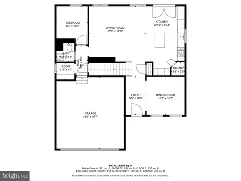 Floorplan - 2517 Easy St, Fallston, MD 21047 photo 1 of 4