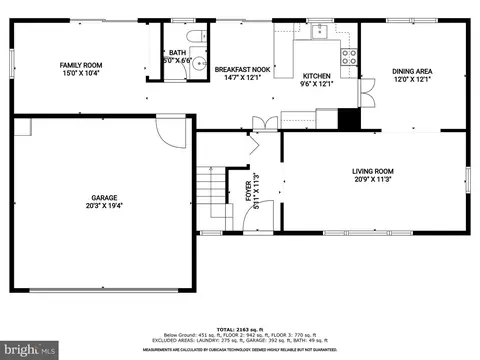 Floorplan - 404 Fowler Ct, Joppa, MD 21085 photo 1 of 7