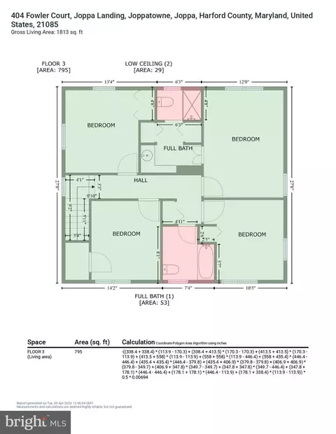 Floorplan - 404 Fowler Ct, Joppa, MD 21085 photo 4 of 7