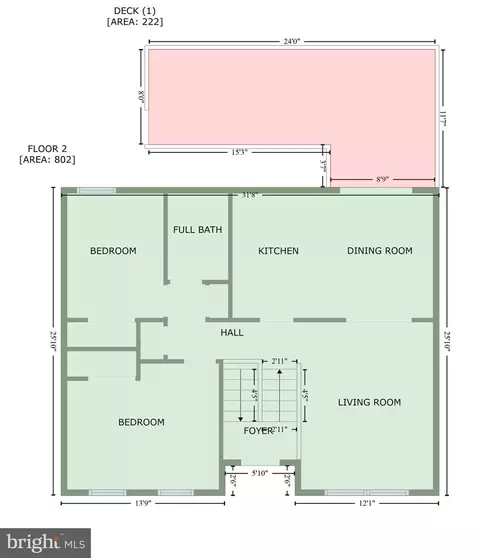 Floorplan - 3191 Ebbtide Dr, Edgewood, MD 21040 photo 2 of 5