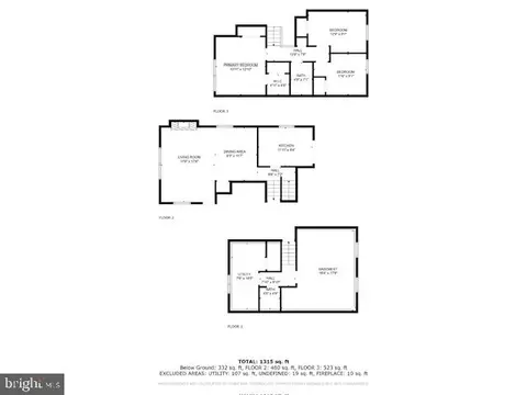 Floorplan - 122 Redbud Rd, Edgewood, MD 21040 photo 1 of 4