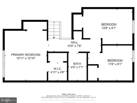 Floorplan - 122 Redbud Rd, Edgewood, MD 21040 photo 4 of 4