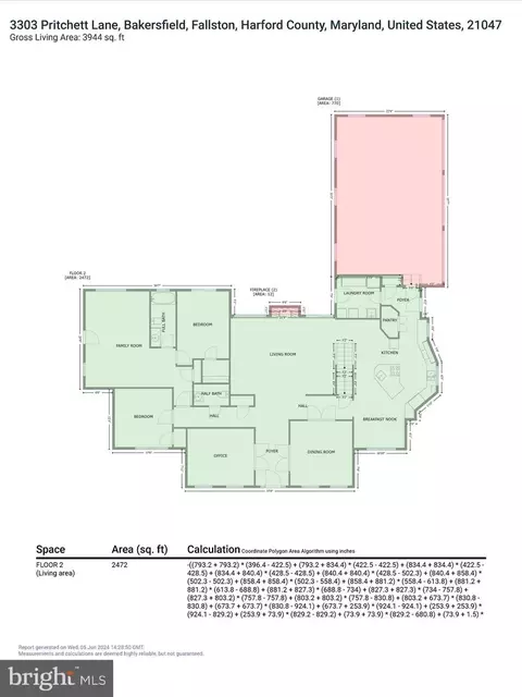 Floorplan - 3303 Pritchett Ln, Fallston, MD 21047 photo 4 of 7