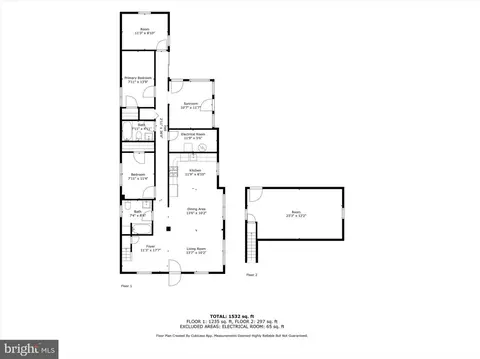 Floorplan - 2215 Pine St, Edgewood, MD 21040 photo 3 of 3