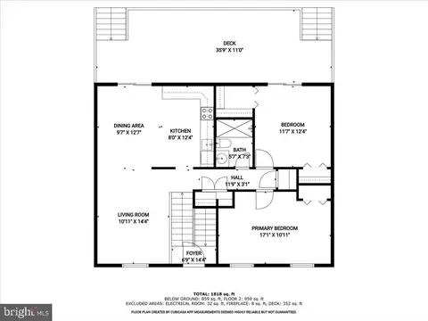 Floorplan - 734 Shore Dr, Joppa, MD 21085 photo 1 of 5