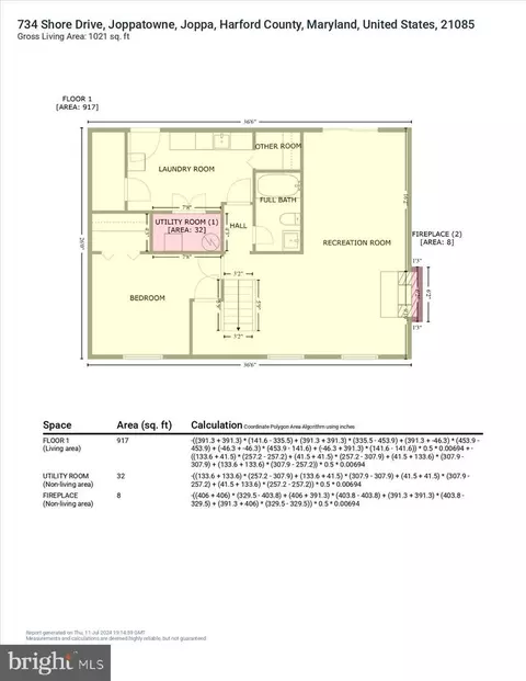 Floorplan - 734 Shore Dr, Joppa, MD 21085 photo 4 of 5