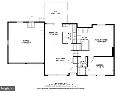 Floorplan - 308 Springdale Ct, Joppa, MD 21085 photo 1 of 5