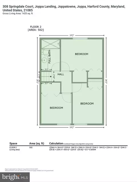 Floorplan - 308 Springdale Ct, Joppa, MD 21085 photo 4 of 5