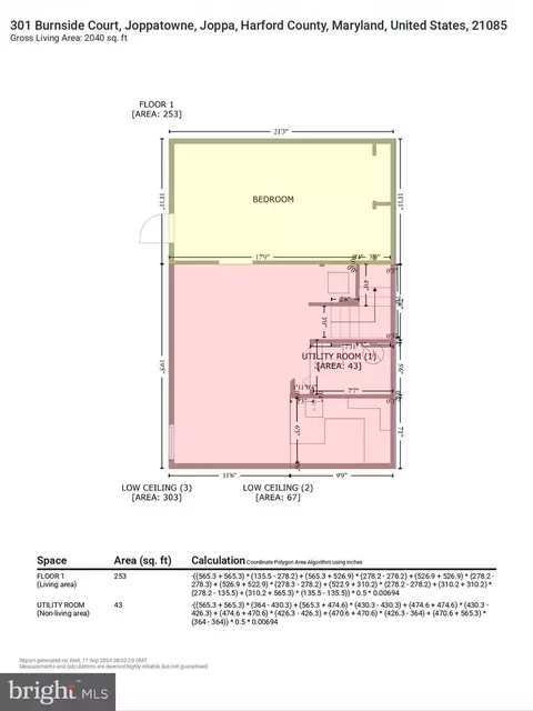 Floorplan - 301 Burnside Ct, Joppa, MD 21085 photo 6 of 7