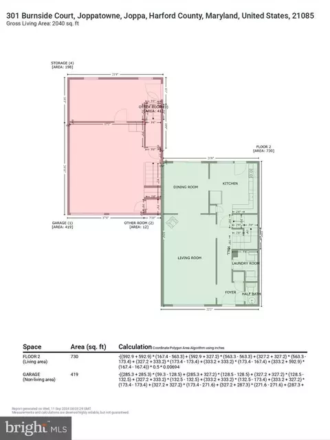 Floorplan - 301 Burnside Ct, Joppa, MD 21085 photo 4 of 7