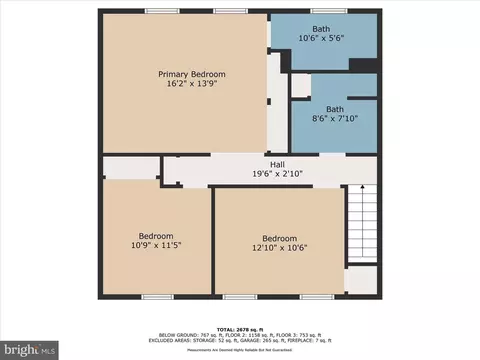 Floorplan - 3012 Cascade Dr, Abingdon, MD 21009 photo 2 of 4