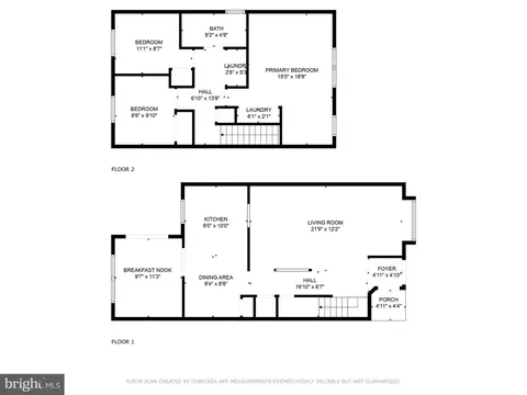 Floorplan - 1233 Griffith Pl, Belcamp, MD 21017 photo 3 of 3