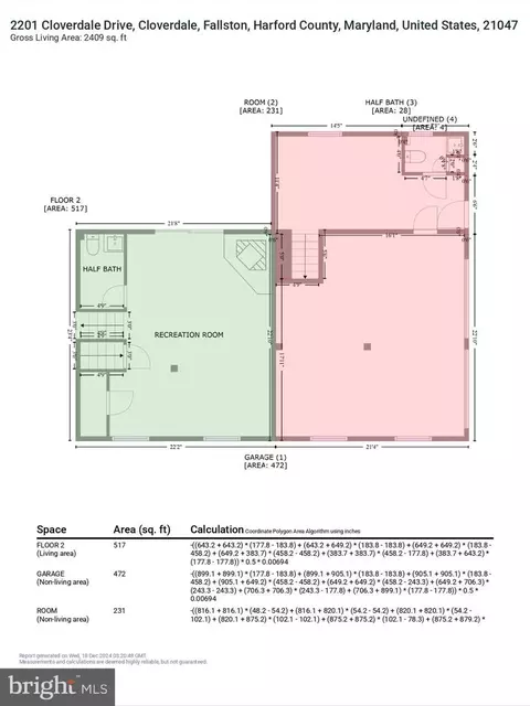 Floorplan - 2201 Cloverdale Dr, Fallston, MD 21047 photo 7 of 9