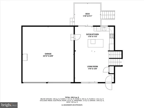 Floorplan - 2201 Cloverdale Dr, Fallston, MD 21047 photo 3 of 9