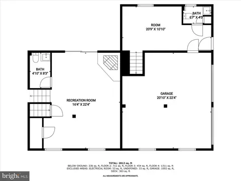 Floorplan - 2201 Cloverdale Dr, Fallston, MD 21047 photo 2 of 9