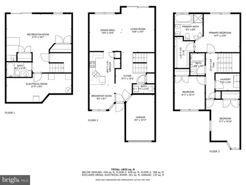 Floorplan - 2105 Brandy Dr, Forest Hill, MD 21050 photo 1 of 4