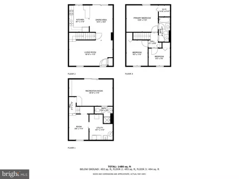 Floorplan - 3642 Marpat Dr, Abingdon, MD 21009 photo 1 of 4